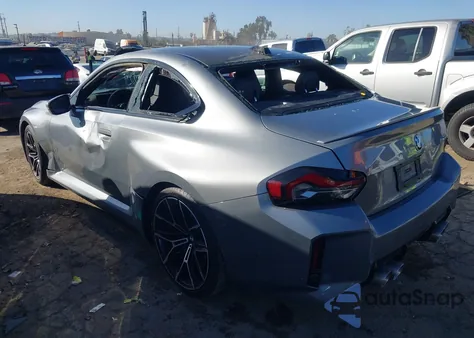 2025 BMW M2 z USA, uszkodzony, nr VIN 3MF23DM00S8F38821